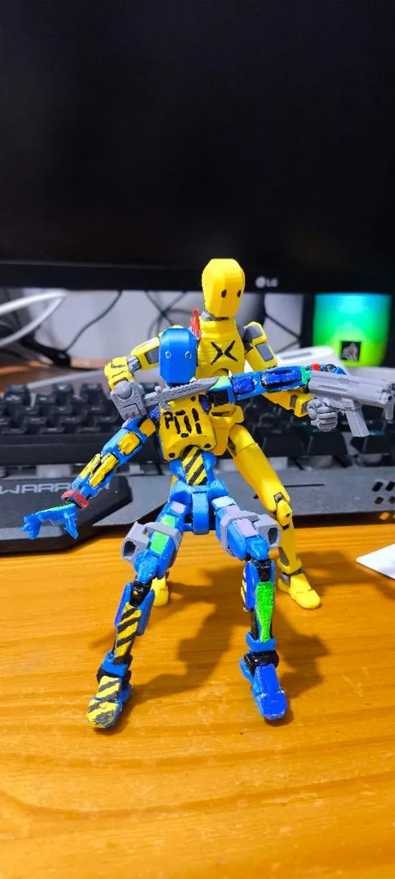 Boneco articulado dummy 