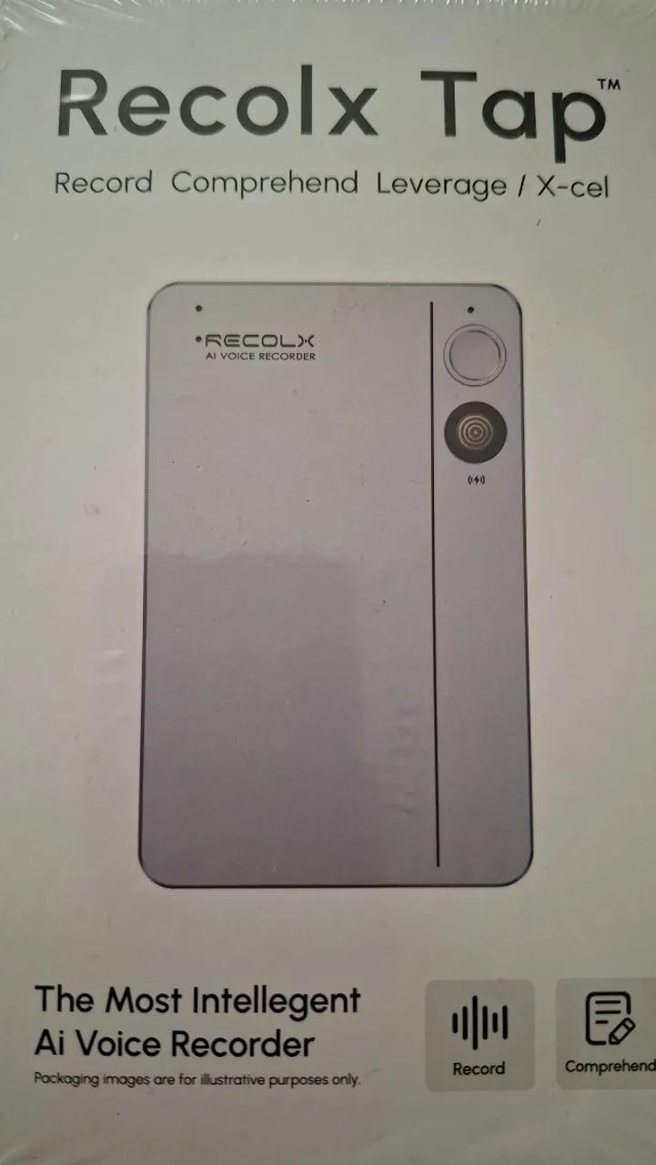 Recolx Tap AI Voice Recorder