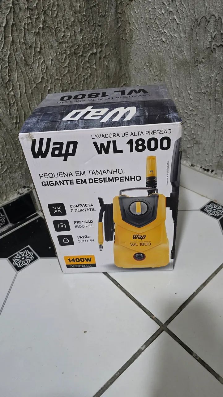 Lavadora Wap alta pressão 1500 psi - Foto 4