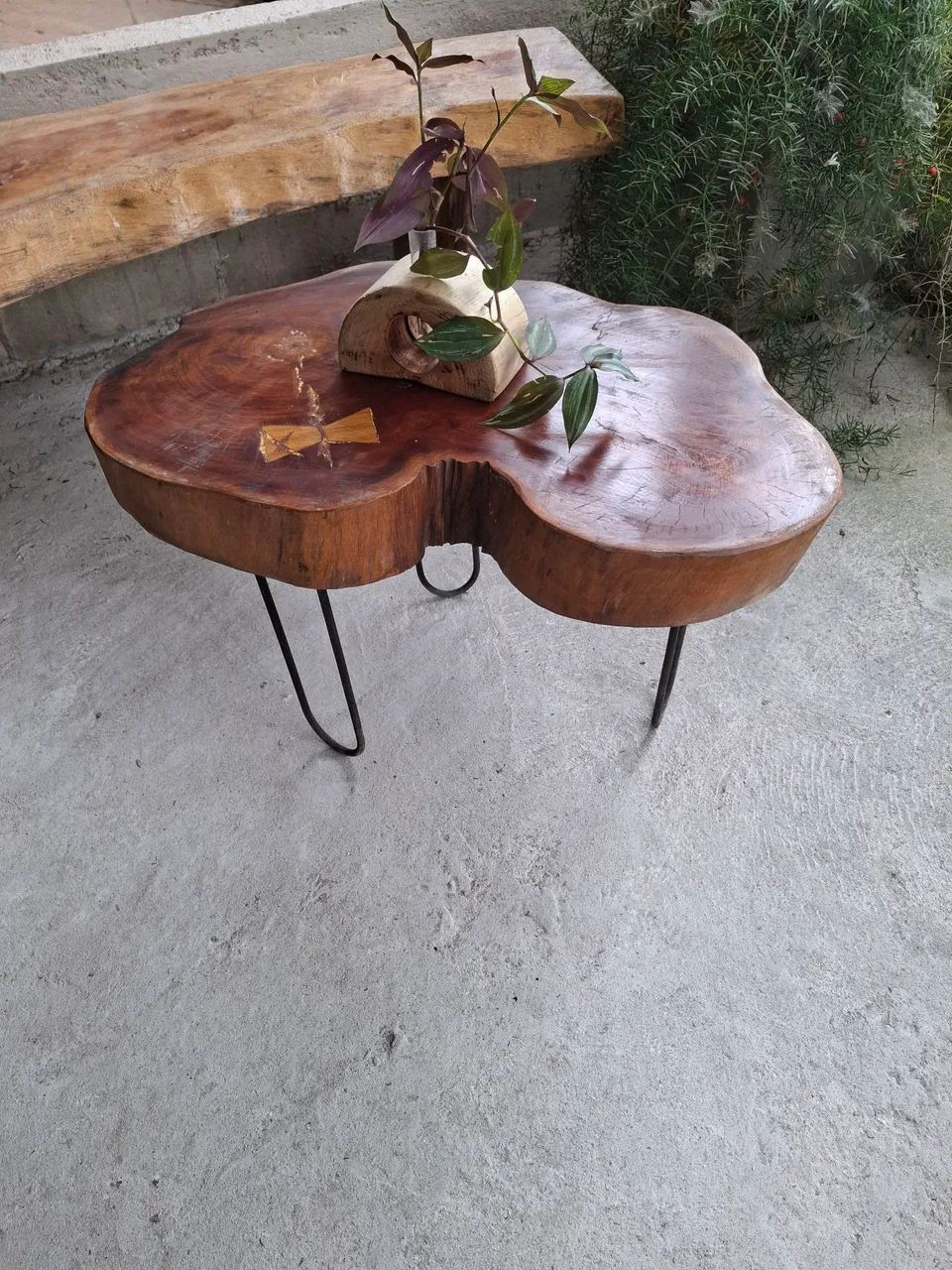 Mesa de centro em madeira  - Foto 4