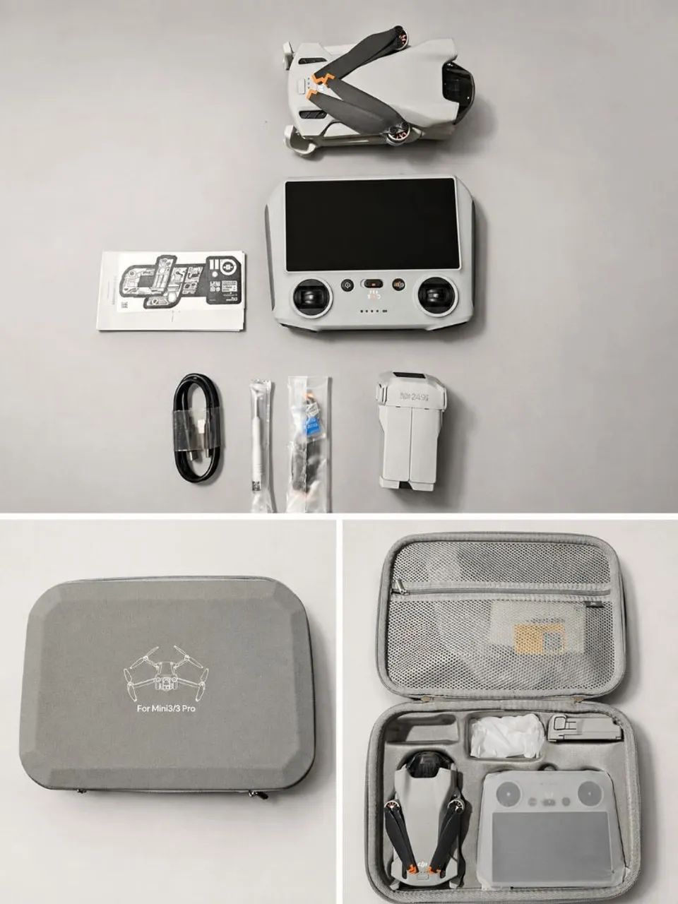 Drone DJI mini 3 pro RC - NOVO