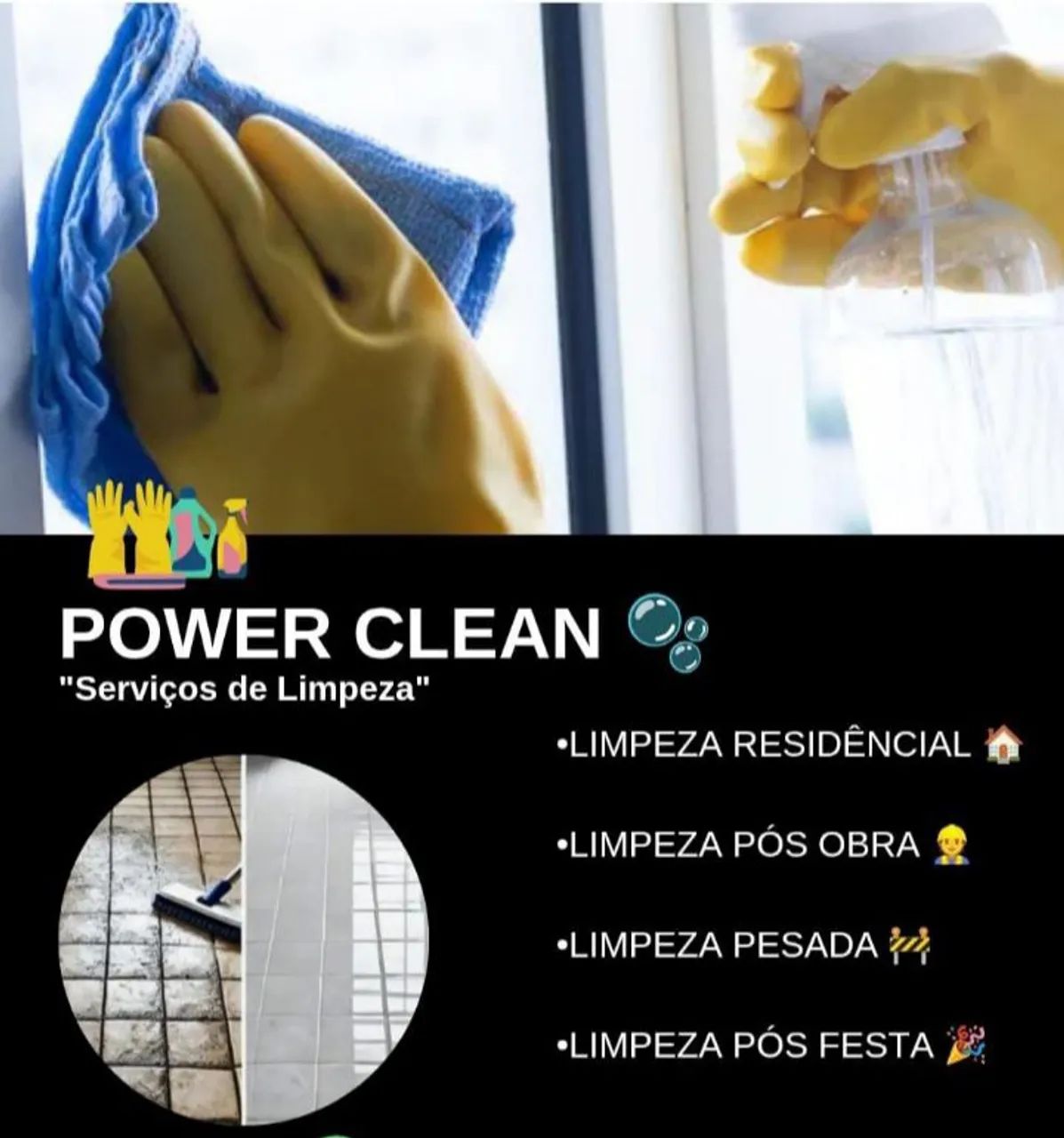 Serviços de limpeza 