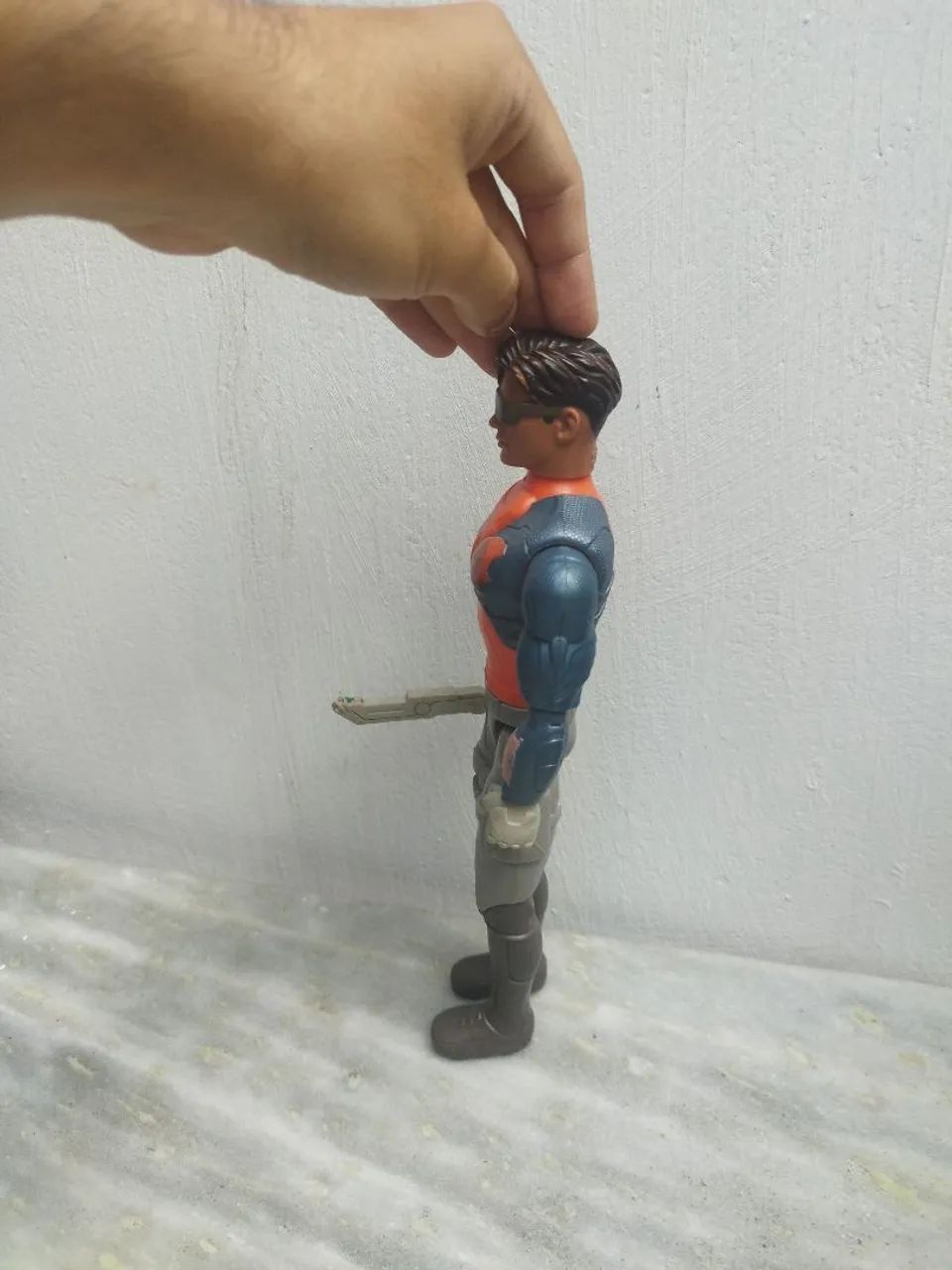 Boneco Max steel classico laranja  - Foto 2