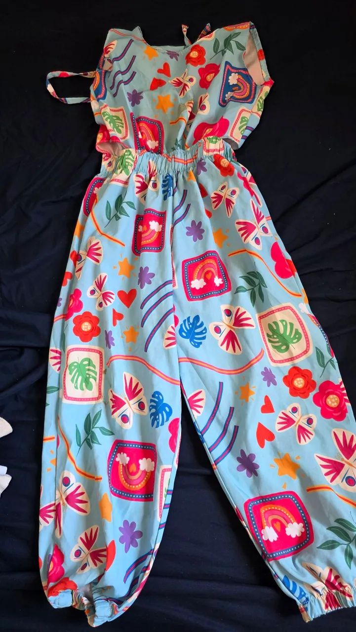 Vestidos e macacão infantil 8 anos - Foto 4