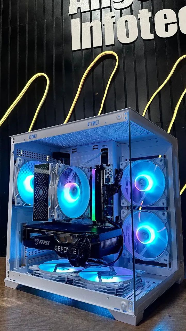PC Gamer Ryzen 7 5700 + RTX 3080 EVGA - Computadores e Desktops