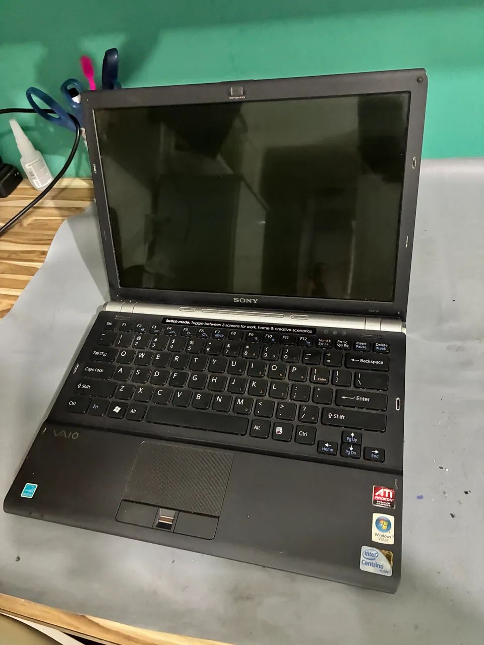 Notebook Sony Vaio peças ou conserto PCG-5S1L - Foto 2