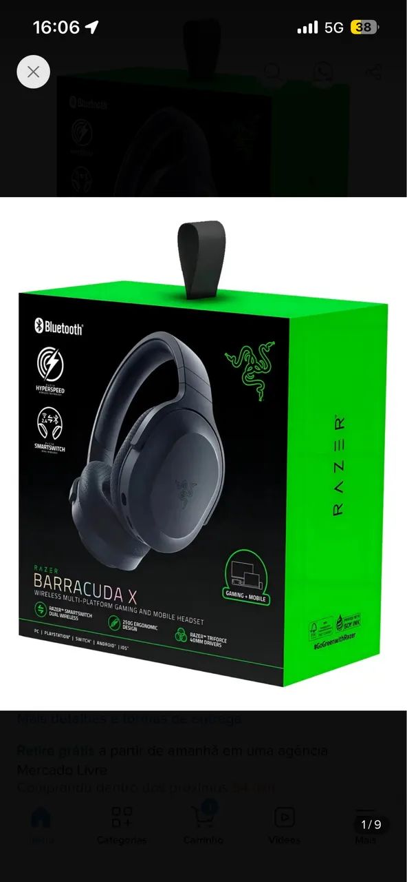 Headset razer Bluetooth (usa) - Foto 3