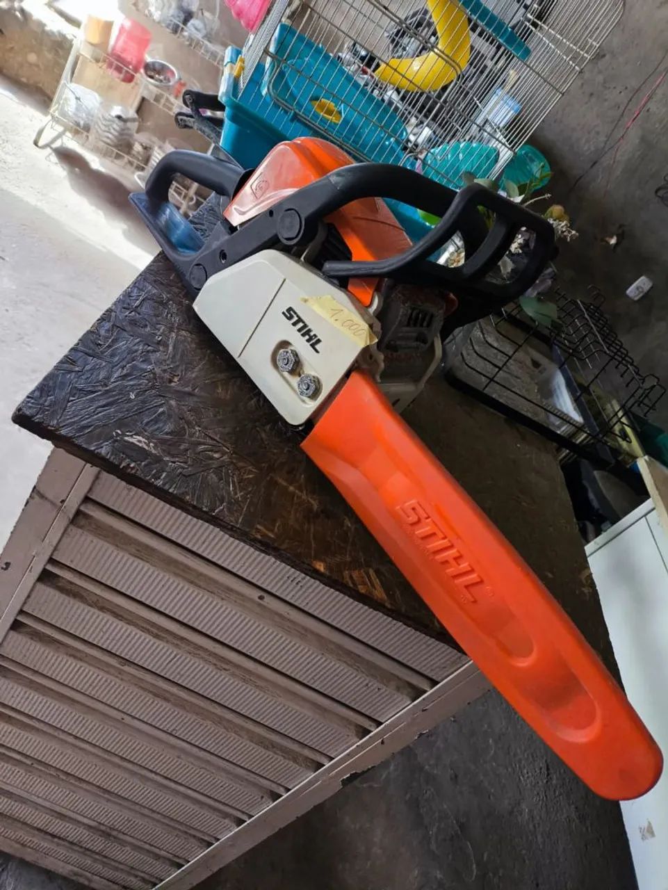 Motor serra da Stihl Ms 170 semi novo com pouco uso  - Foto 3