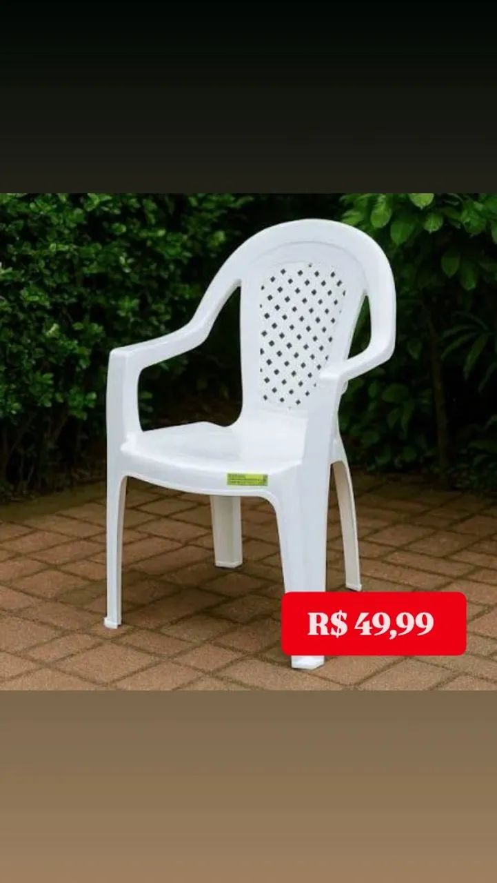 Cadeiras de Plástico Novas TopPlast
