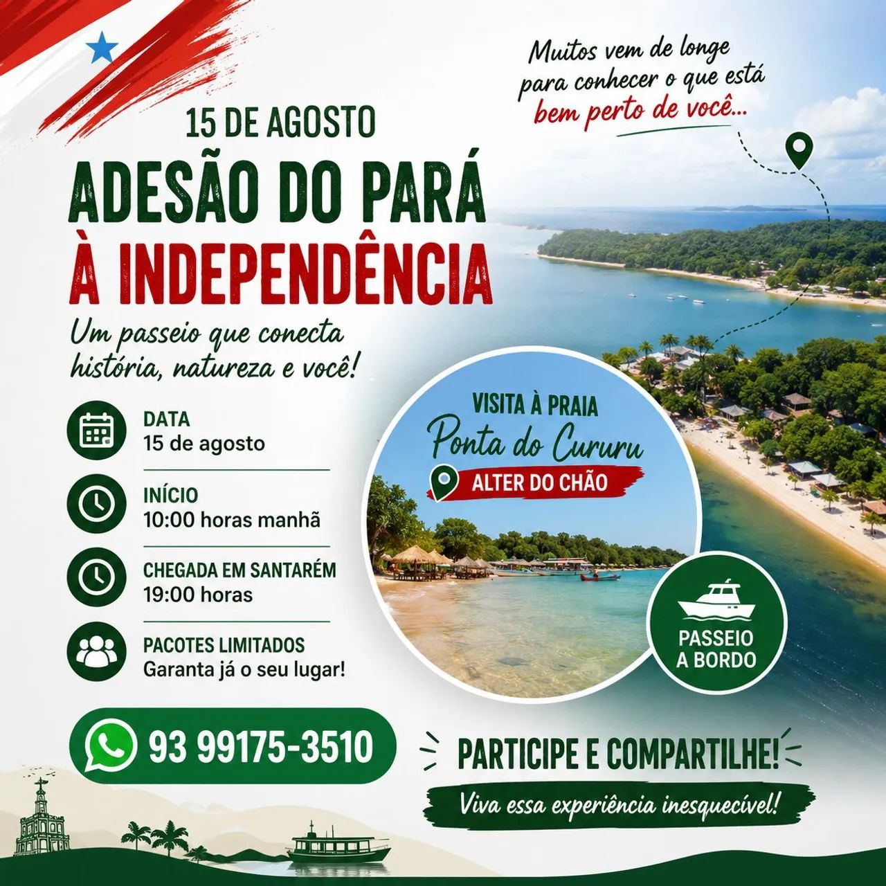 Embarque nesse passeio