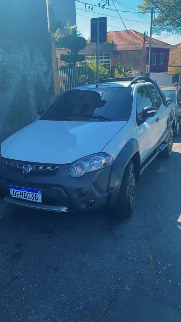 Fiat Strada Adv.1.8 16V Dualogic Flex CD 2013 - Foto 5