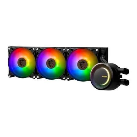 MSI MAG Water Cooler Coreliquid E360, ARGB, AMD / Intel - Preto, Lacrado - Foto 3