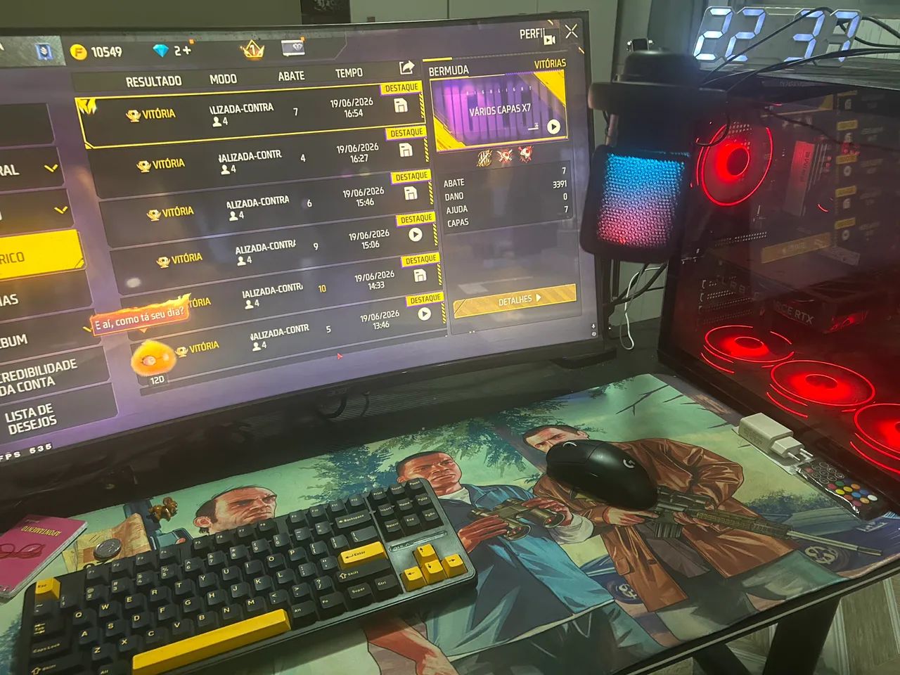 Pc gamer ryzen 7 9800x3D