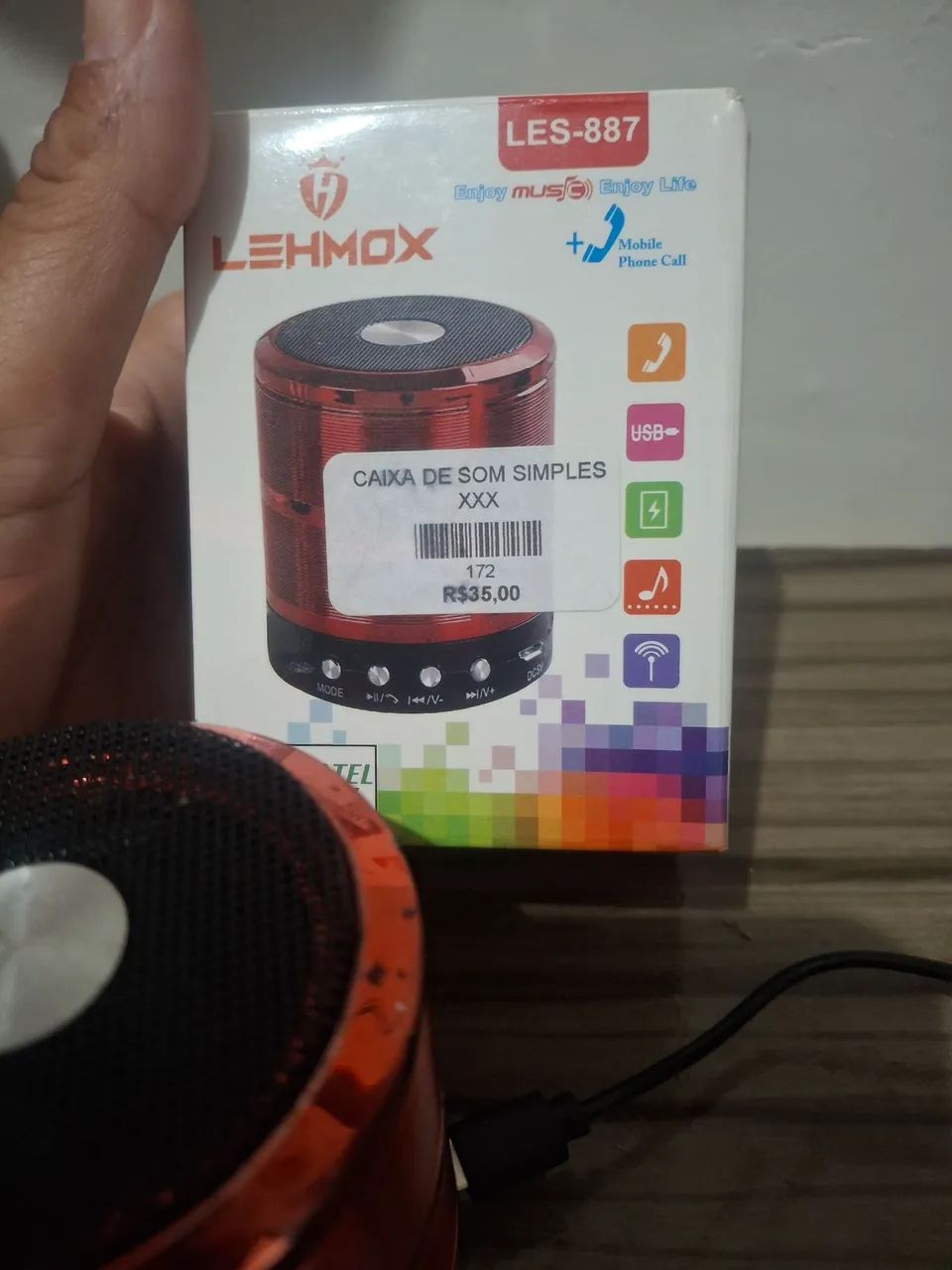 Caixinha Bluetooth  - Foto 2