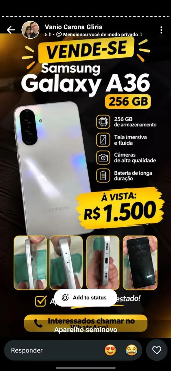Sansung  a 36 256 gb