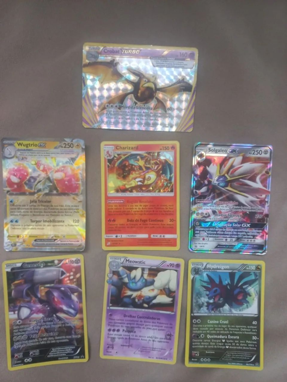 Cartas raras pokemon