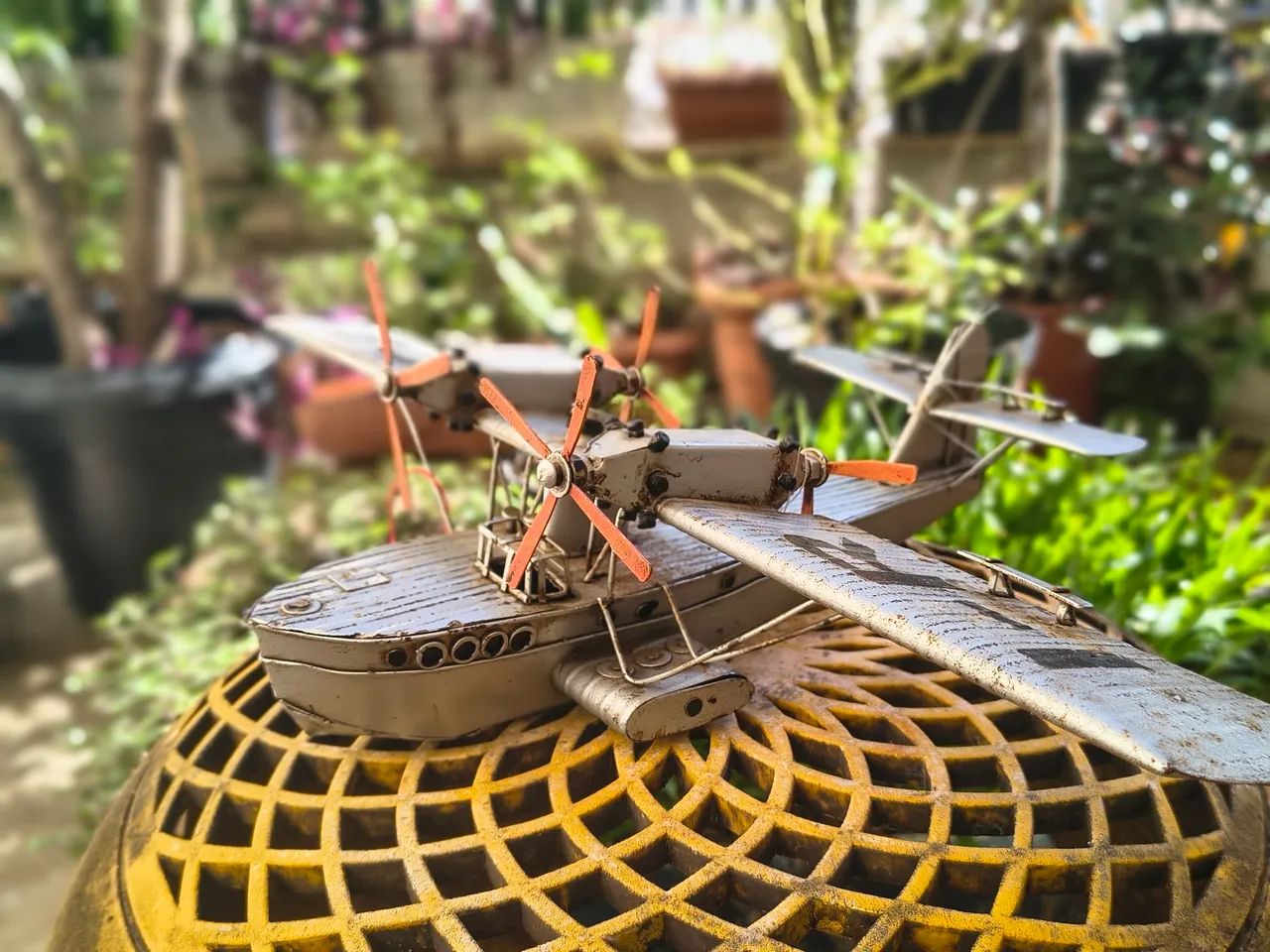 Avião miniatura decorativa  - Foto 2