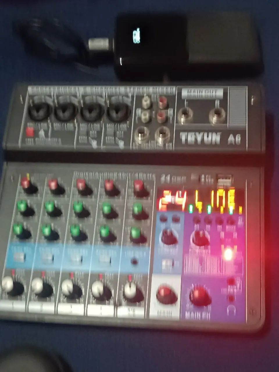 Mesa 6 canais + kit - Foto 3