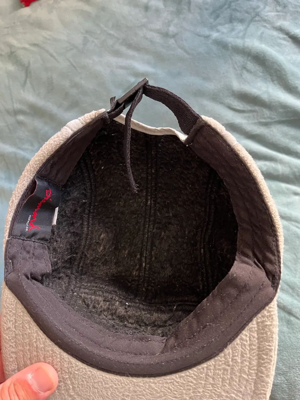 Boné Diamond 5Panel Brilliant Polar Fleece Grey - Foto 3