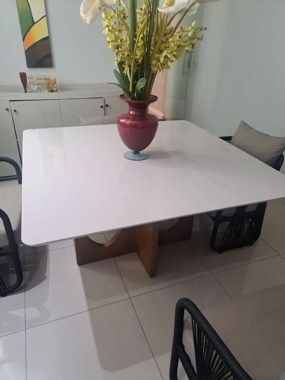 Mesa nova pra seis cadeiras  - Foto 2