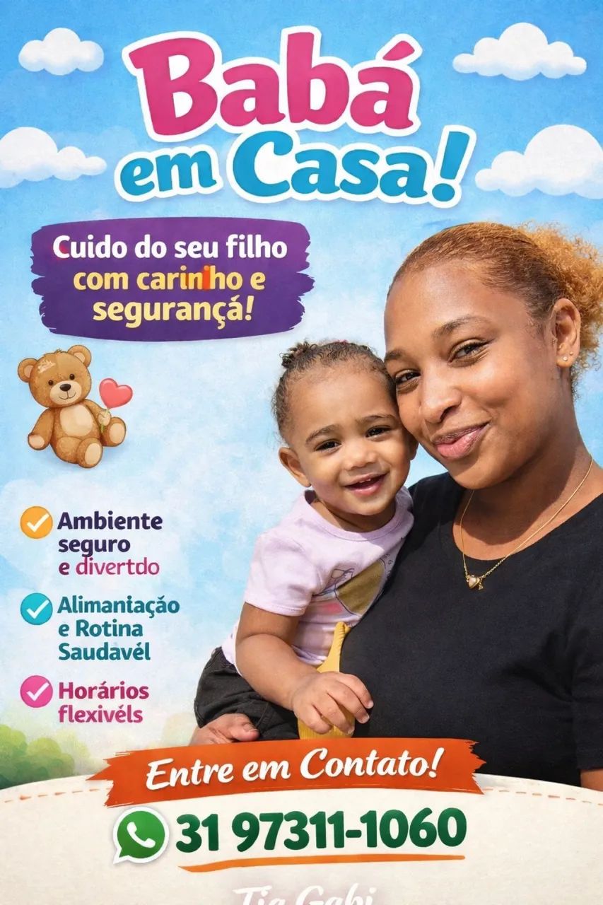 Babá Tia Gabi ?