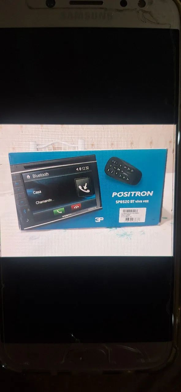 Central multimidia positron SP8520 BT novo na caixa - Foto 2