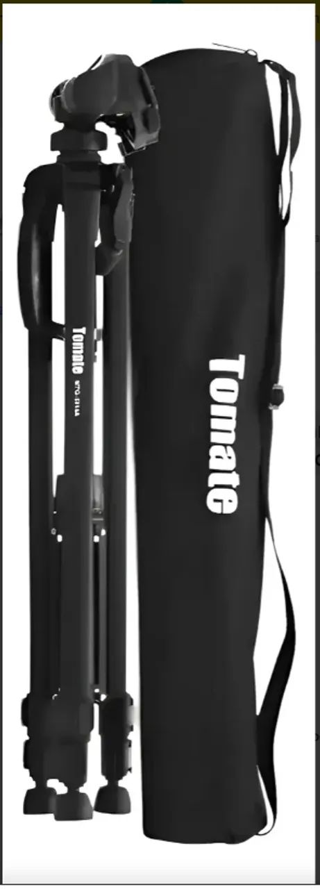 Tripé para câmera e Celular Tomate 180 Cm Com Bolsa E Suporte