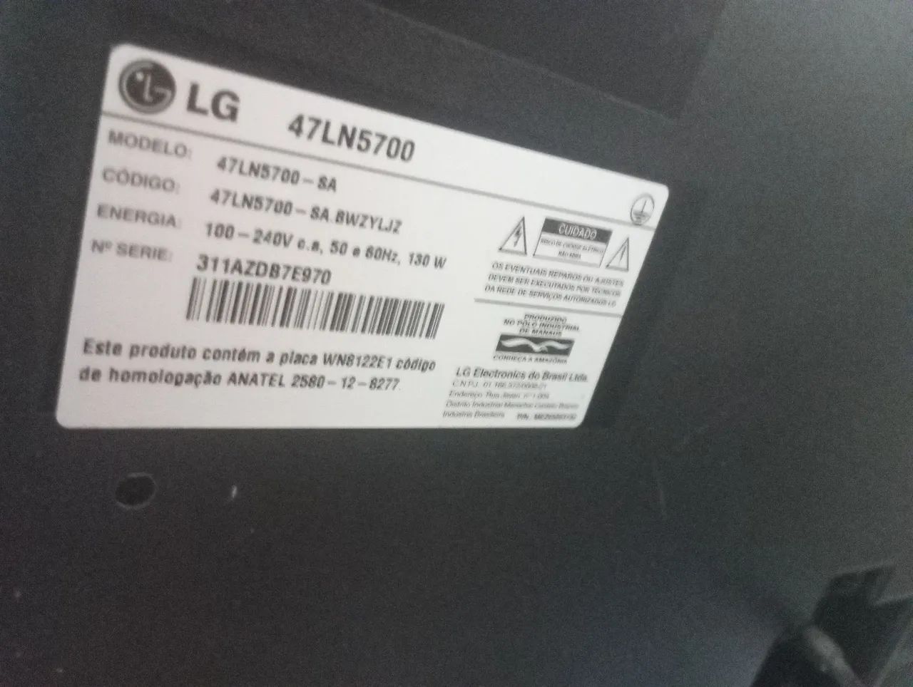 Tv LG 47 polegadas  - Foto 3