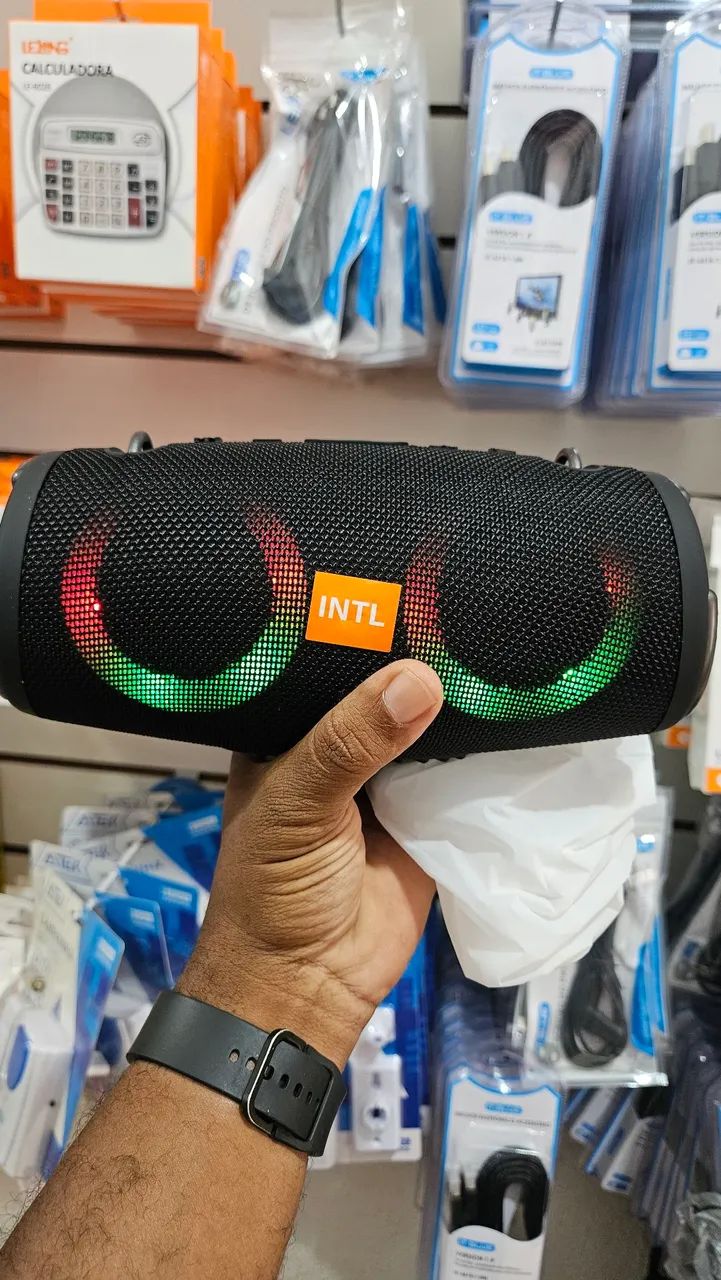 Caixa de som Bluetooth Xtreem3 Mini Led - Foto 3