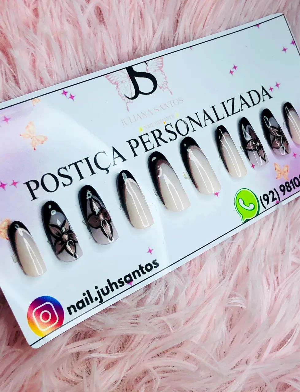 POSTIÇA PERSONALIZADA~SOB ENCOMENDA - Foto 3
