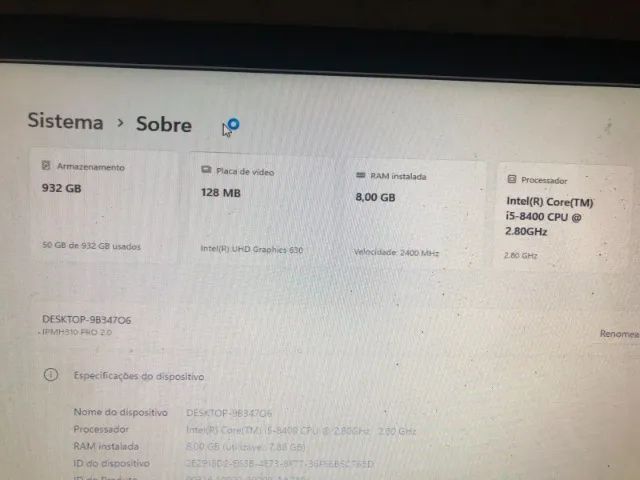 Pc i5 8 geração - Foto 4