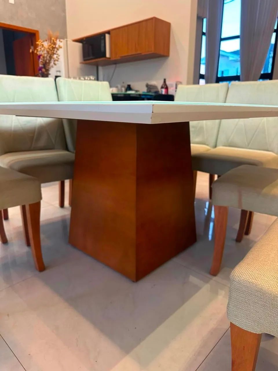 Mesa com 8 cadeiras - Foto 3