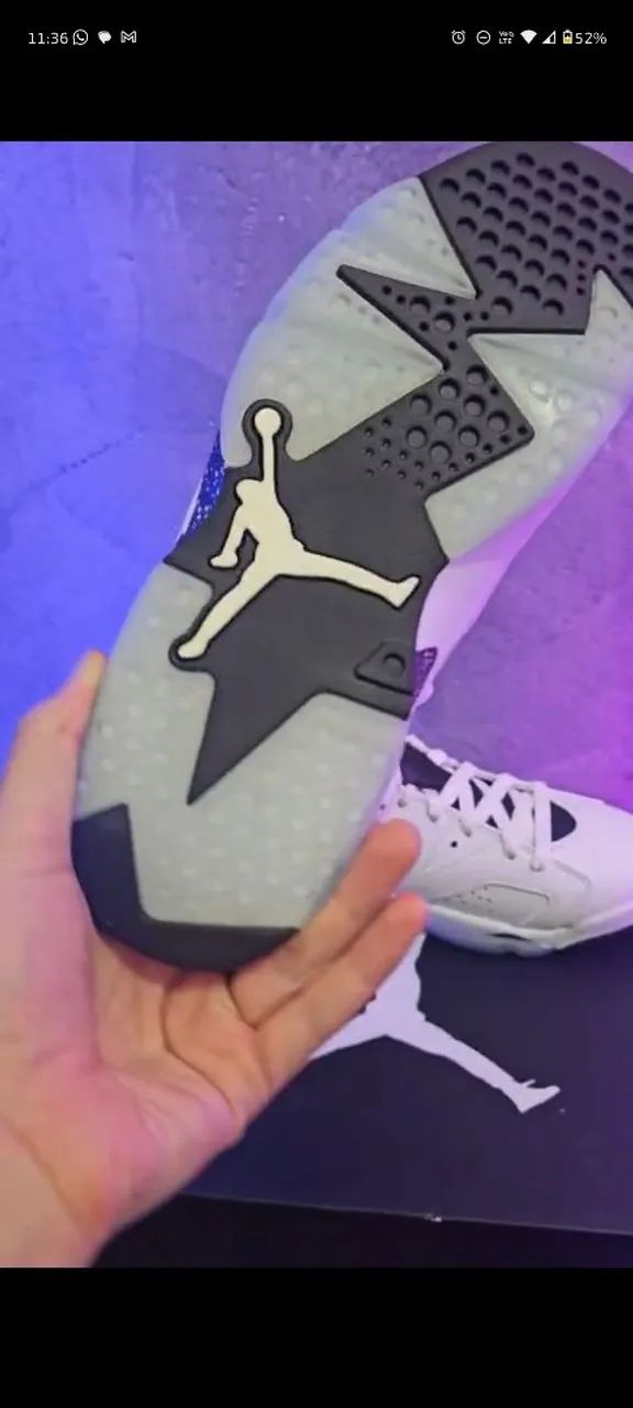 Jordan 6 retrô Oreo ( original ) - Foto 3