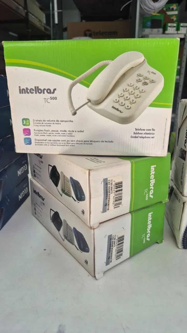 Telefone fixo intelbras TC500 - Foto 2
