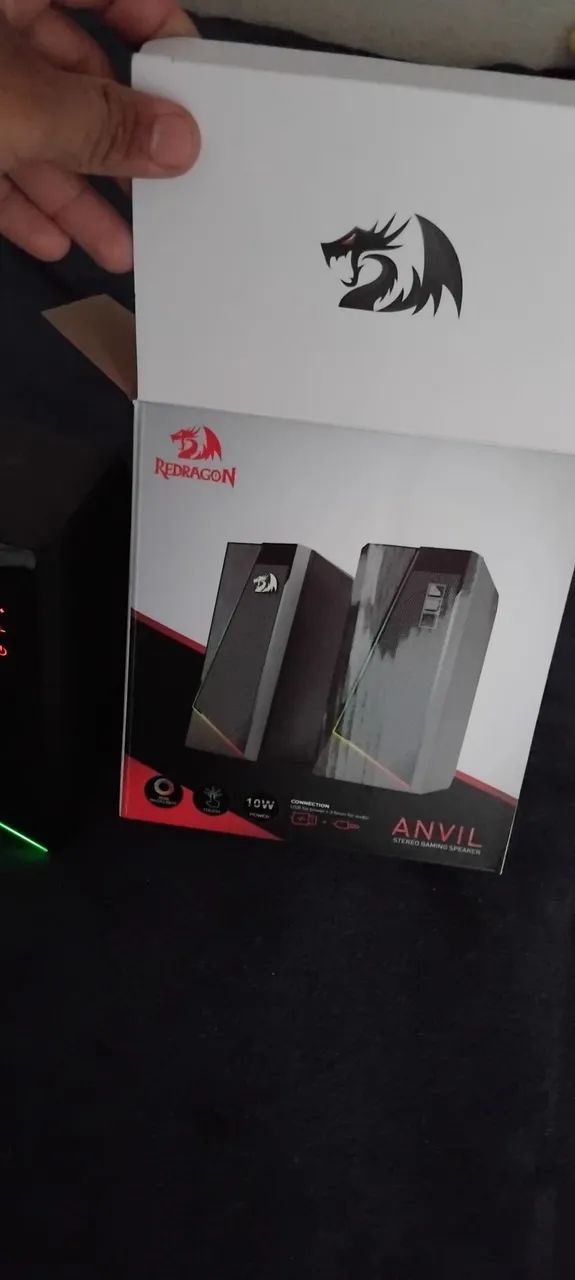 Caixa de som gamer Redragon