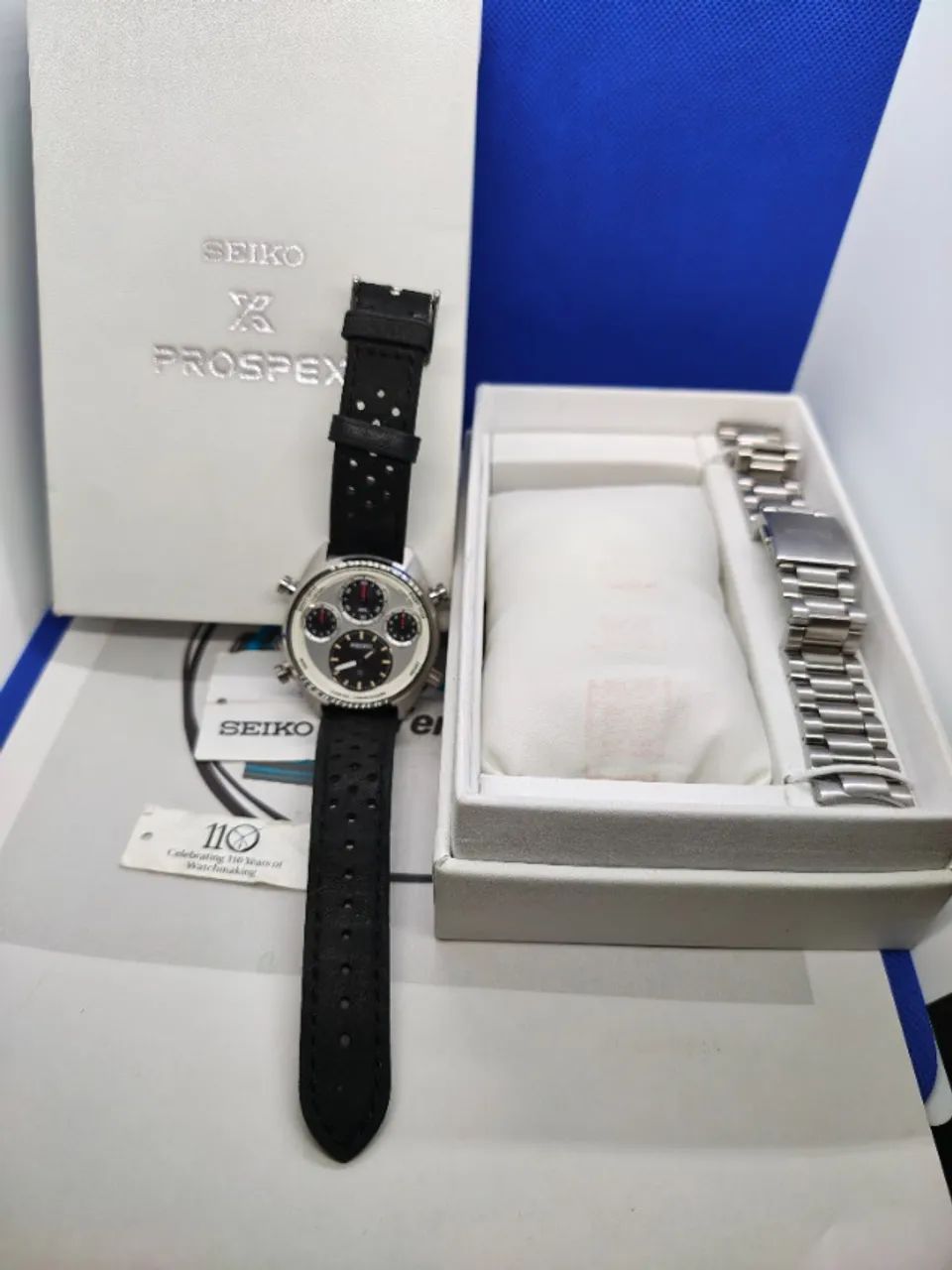 RELOGIO SEIKO SPEEDTIMER 110TH ED LIMITADA - Foto 2