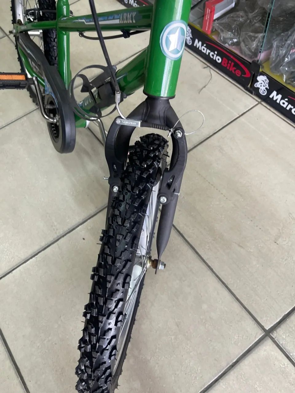 Bike aro 20 verde semi-nova !  - Foto 2