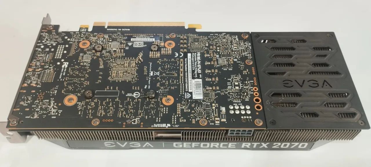 Troco placa de video rtx 2070 Black evga 8gb - Foto 2