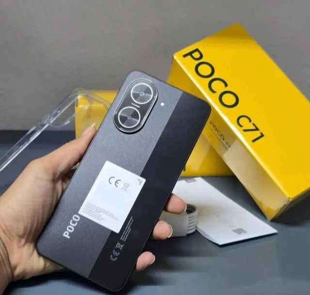 XIAOMI POCO C71 128GB/4GB RAM - NOVO - Celulares e Smartphones