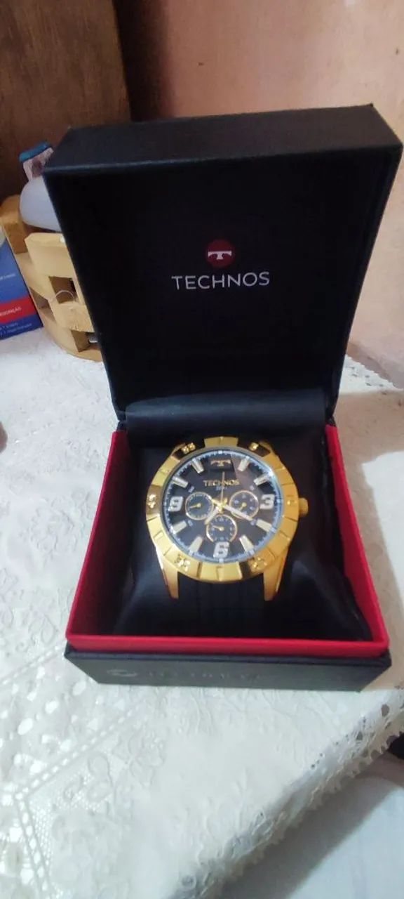 Relógio TECHNOS dourado - Foto 2