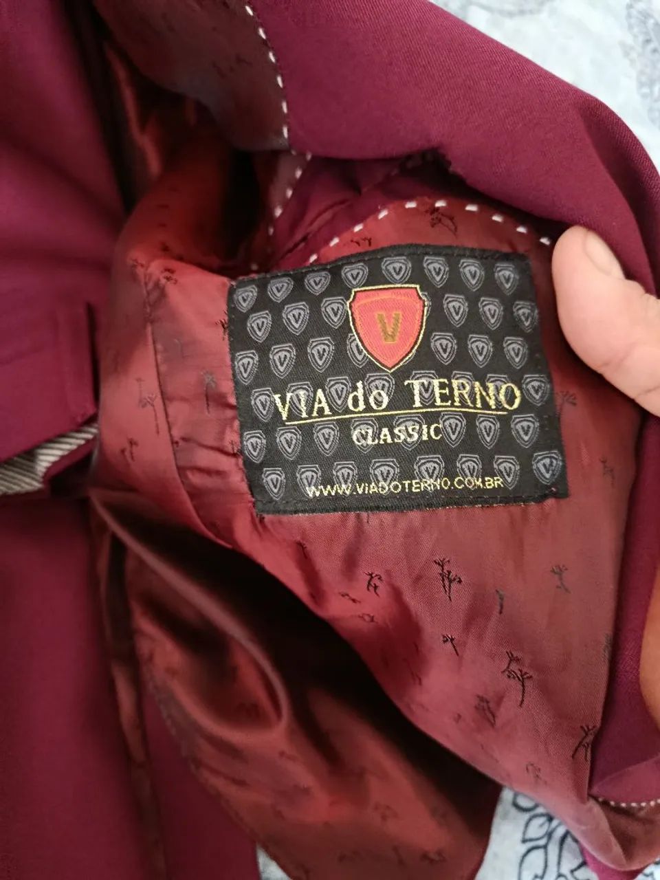 Terno vinho  - Foto 4
