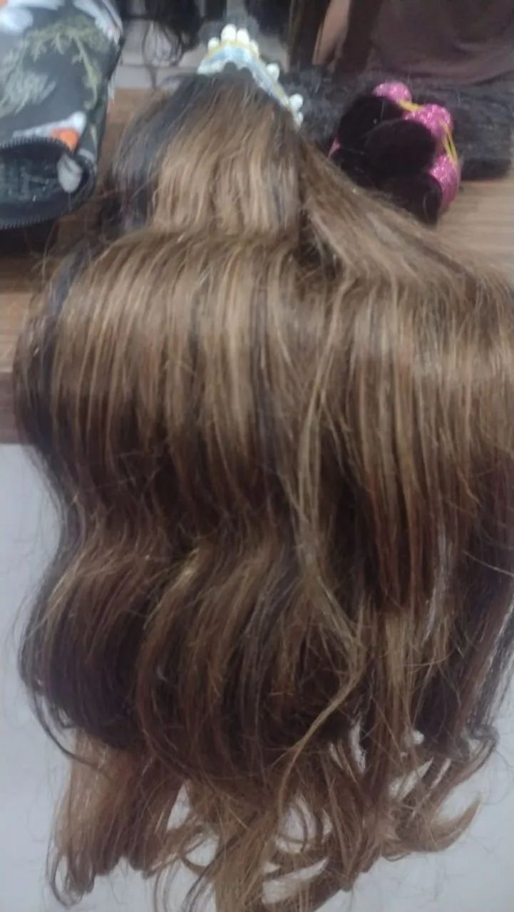 Cabelo humano brasileiro mega Hair  - Foto 2