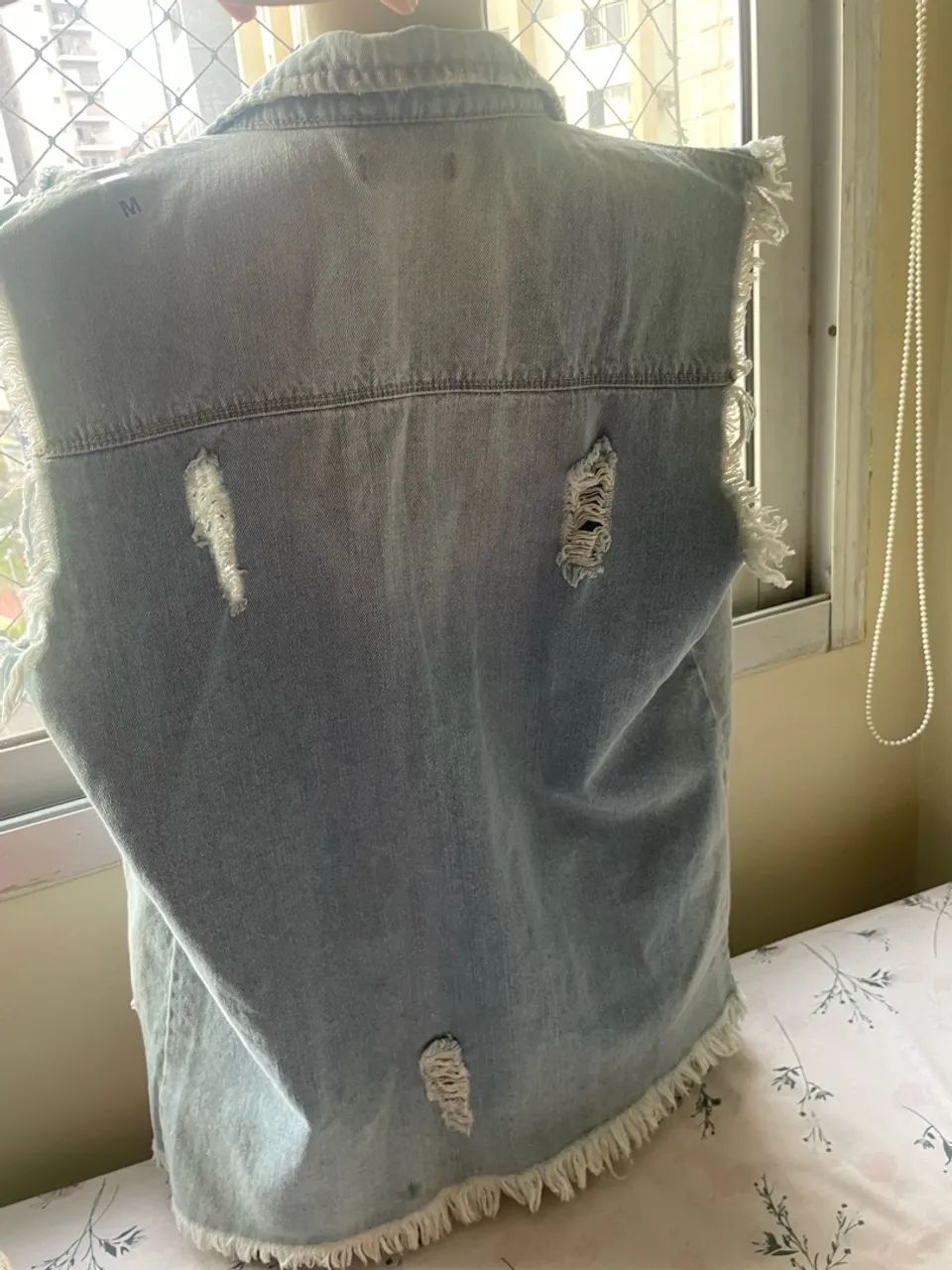 Colete longo jeans  - Foto 3