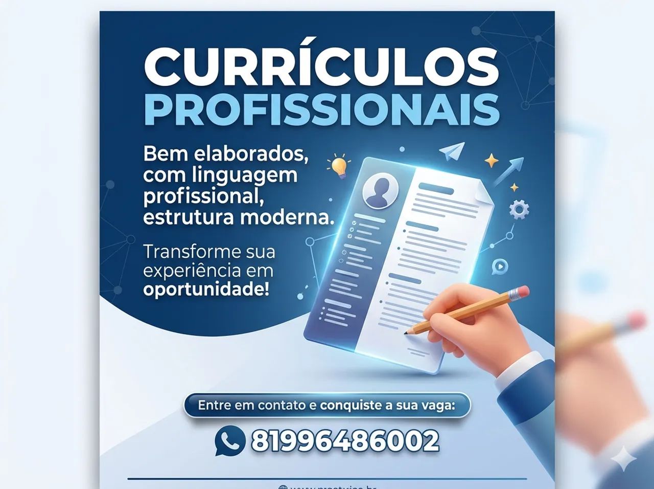 CURRÍCULOS PROFISSIONAIS