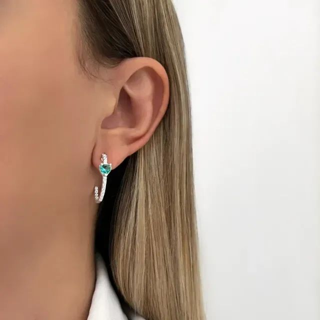 Brinco Aurora Verde