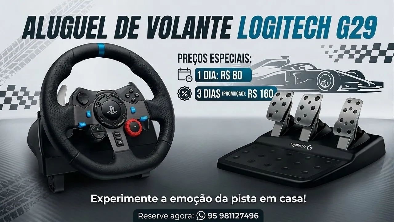 Simulador Logitech G29  - Foto 3