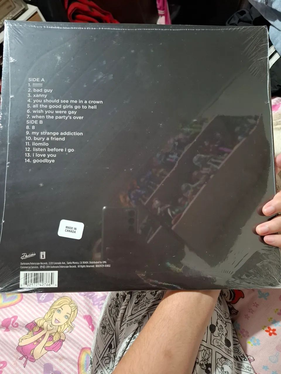 Billie Eillish When We All Fall Asleep Where Do We Go? Vinil - Foto 2