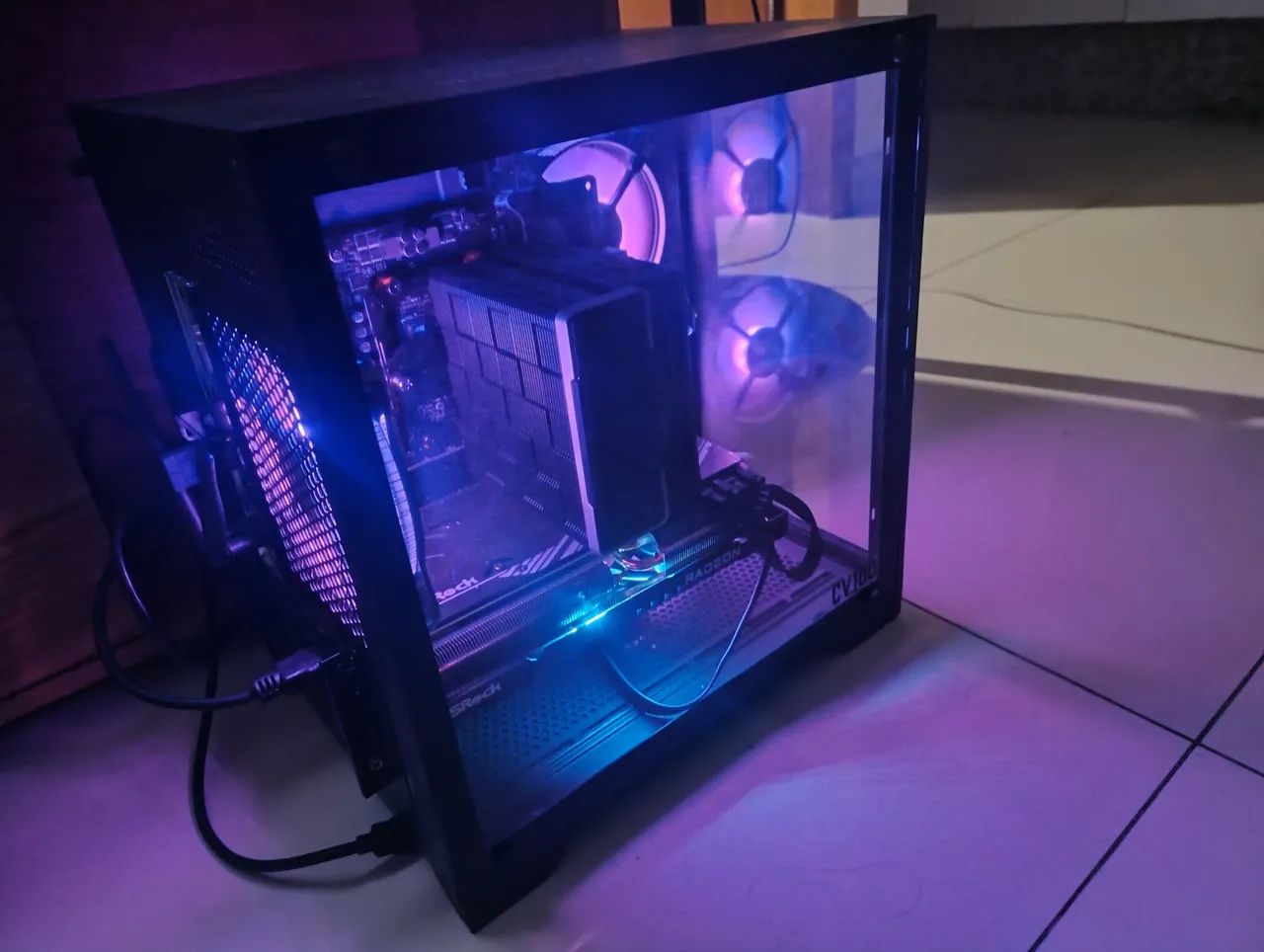 PC gamer AM4 com RX 7800 XT, 2TB de nvme e 32GB Ram - Foto 3