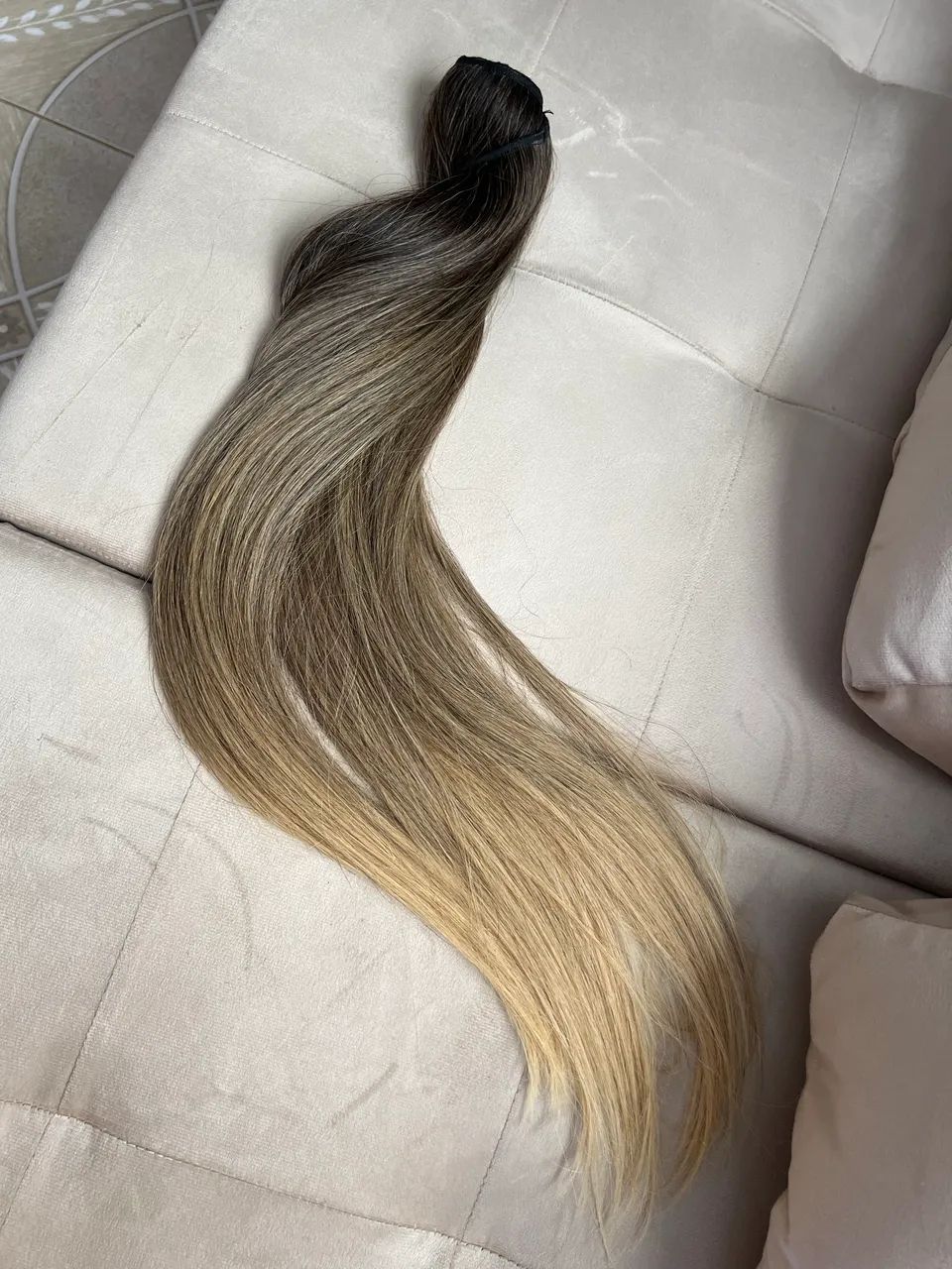 Megahair cabelo brasileiro 65cm 100g - Foto 3