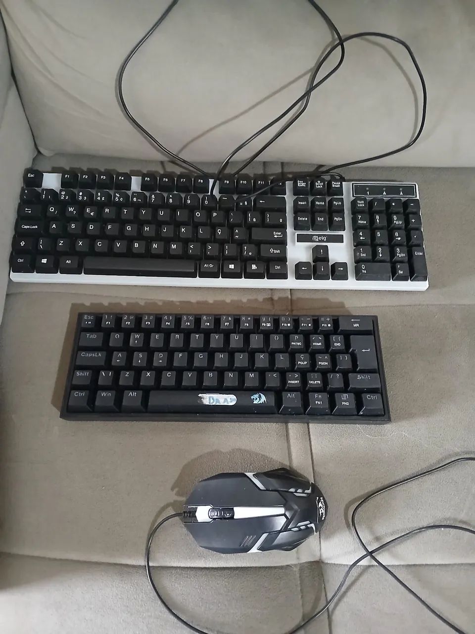 Teclados e mouse 